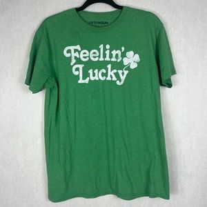 Fifth Sun Women’s St. Patrick’s Day Graffic Tee Size L Short Sleeve